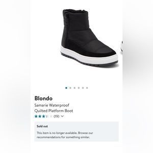 Blondo Samarie Waterproof Quilted Boots